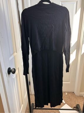 Sonoma maternity & breastfeeding knit midi dress